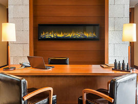 Napoleon 60-In Alluravision Deep Wall Mount Electric Fireplace - NEFL60CHD