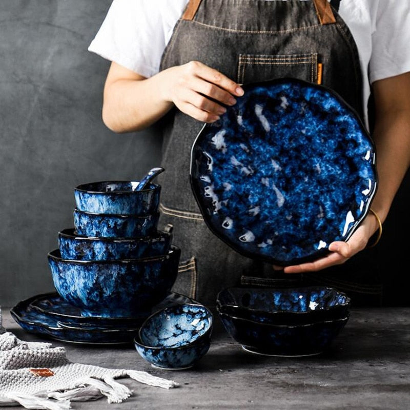 Ceramic Tableware Dishes Set