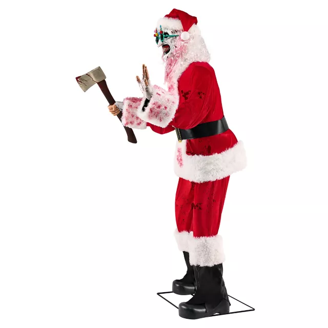 6 Ft 3 In Art the Clown Santa Claus Animatronic – Terrifier 3