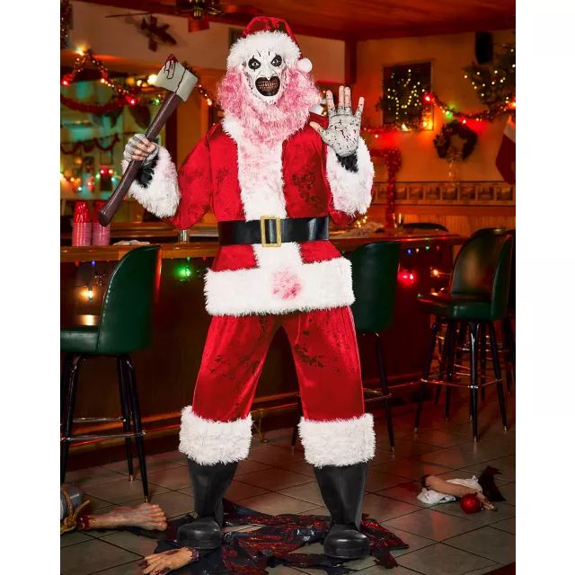 6 Ft 3 In Art the Clown Santa Claus Animatronic – Terrifier 3