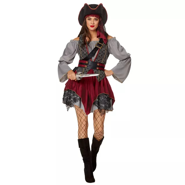 Adult Castaway Cutie Pirate Costume - The Signature Collection
