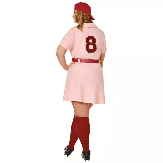 Adult Rockford Peaches Plus Size Costume - A League of Their Own
