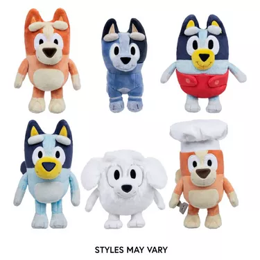 Bluey Plush Toy Mystery Pack, 6.5in-9in, 1pc - Assorted Characters