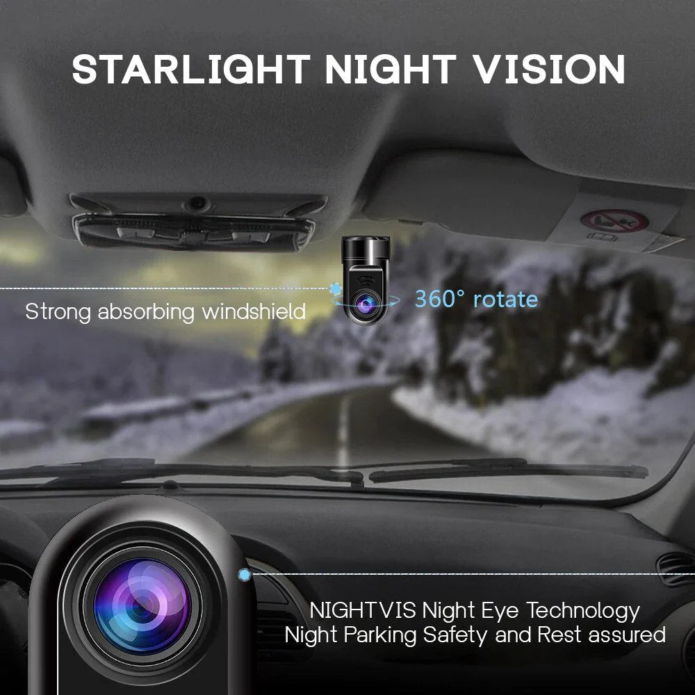 ADAS 360 DashCam + 256GB Memory Card As a Gift