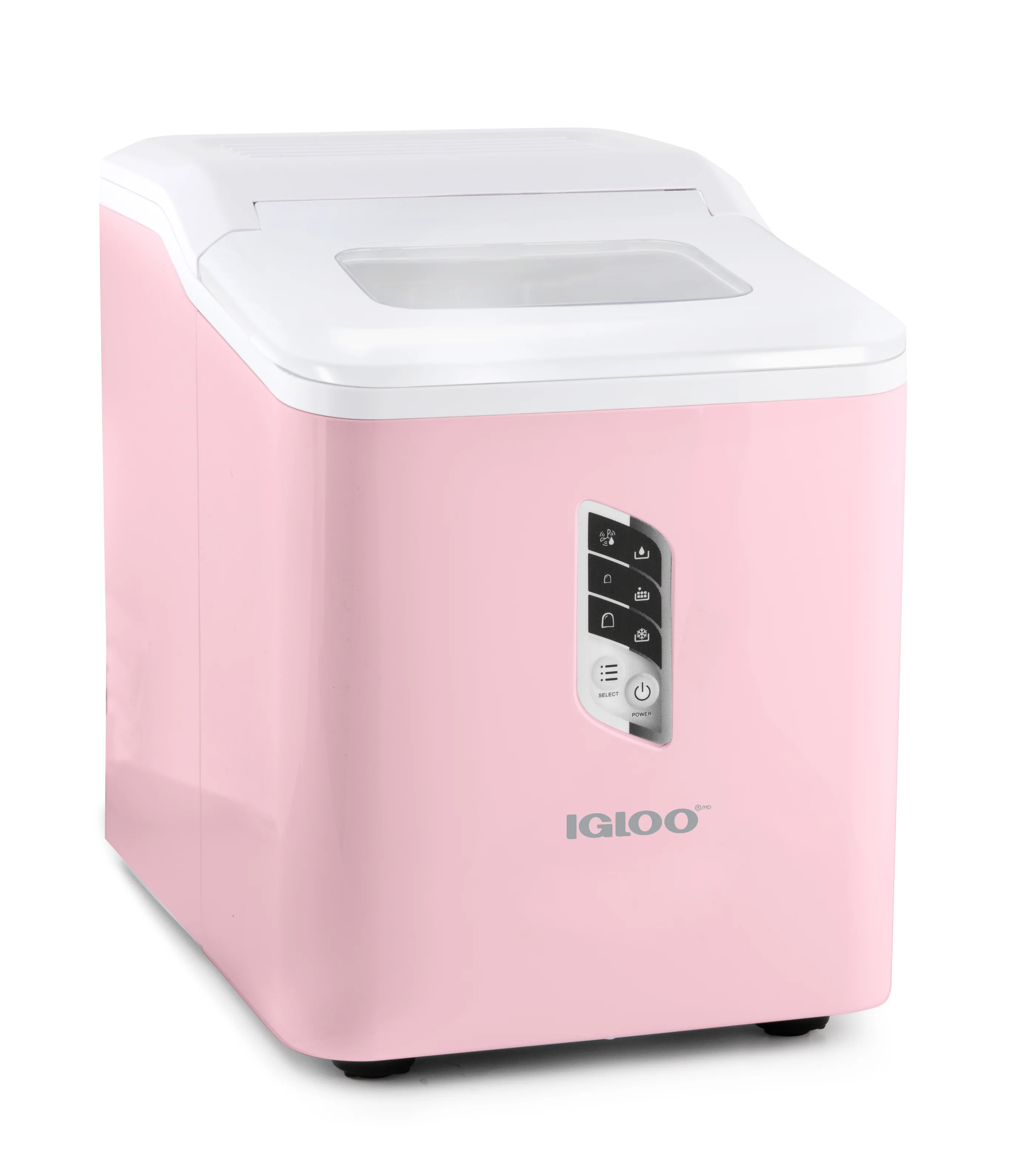 Igloo Self-Cleaning 26-Pound Ice Maker, Pink