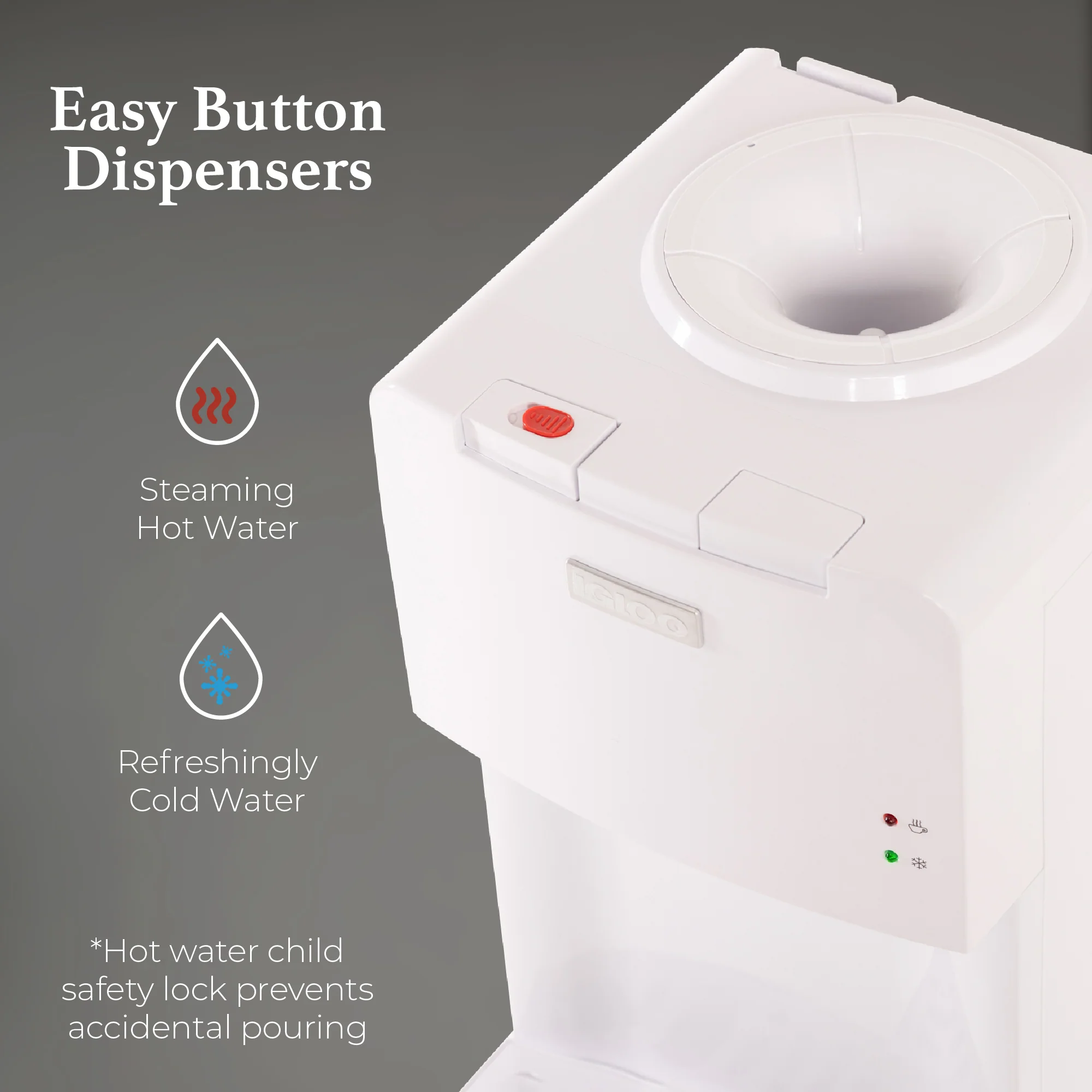 Igloo? Hot & Cold Top Loading Water Dispenser