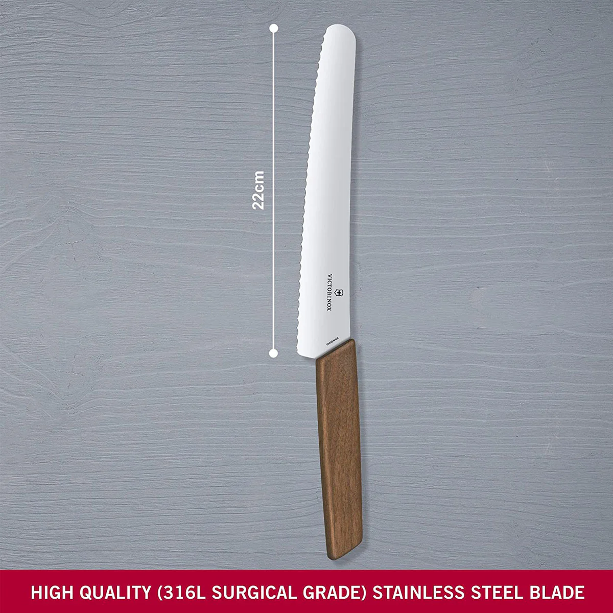 Victorinox Bread, Swiss Modern, 8.5