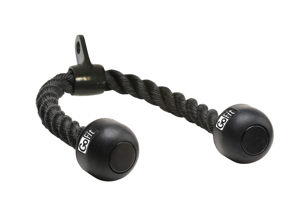 GoFit Tricep Rope Black