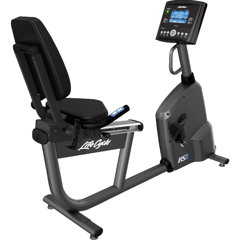 Life Fitness RS1 GO Lifecycle Recumbent Exercise Bike