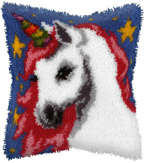 Orchidea 15.5 Unicorn Latch Hook Cushion Kit 4119