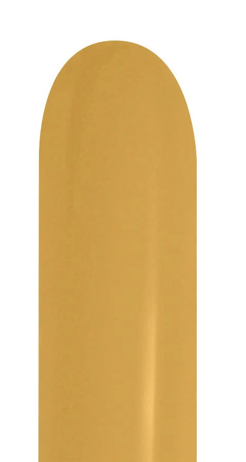 260 Sempertex Metallic Gold Latex Balloon 50ct
