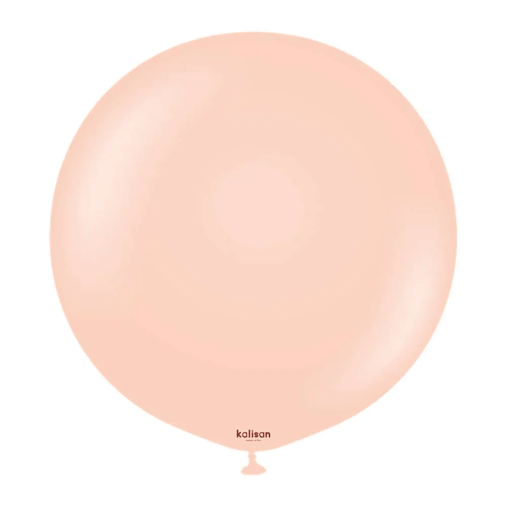 36 inch Kalisan Macaron Salmon Latex Balloons 2ct