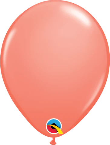 5 inch Qualatex Coral Latex Balloons Balloons 100ct