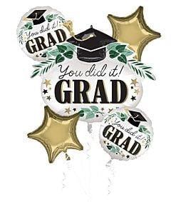 Anagram Satin You Did It Ivy Grad Bouquet Balloon Bouquet