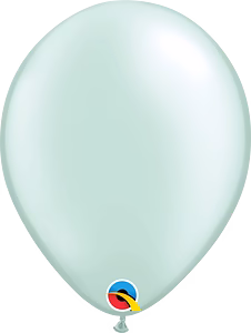 Qualatex 5 Inch Pearl Mint Green Latex 100ct
