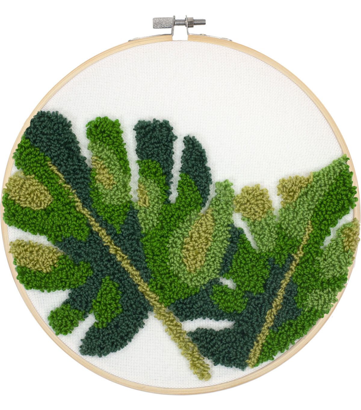 Dimensions 8 Leaves Punch Needle Kit