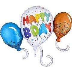 Anagram Birthday Celebration 34in Foil Balloon