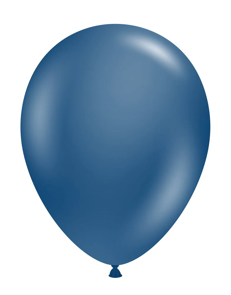 Tuftex Navy Blue 11 inch Latex Balloons 100ct