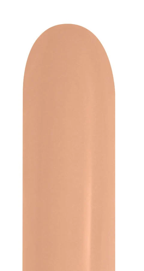 360 Sempertex Deluxe Peach-Blush Latex Balloon 50ct