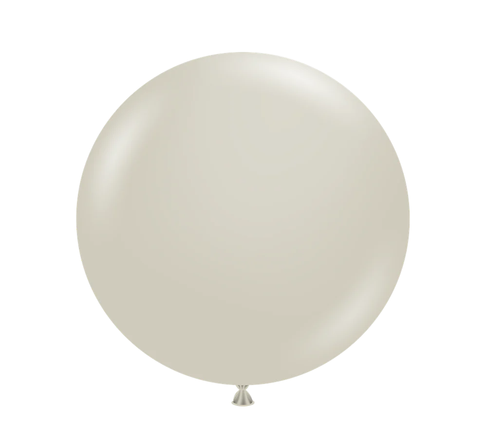 Tuftex Stone 17 inch Latex Balloons 50ct