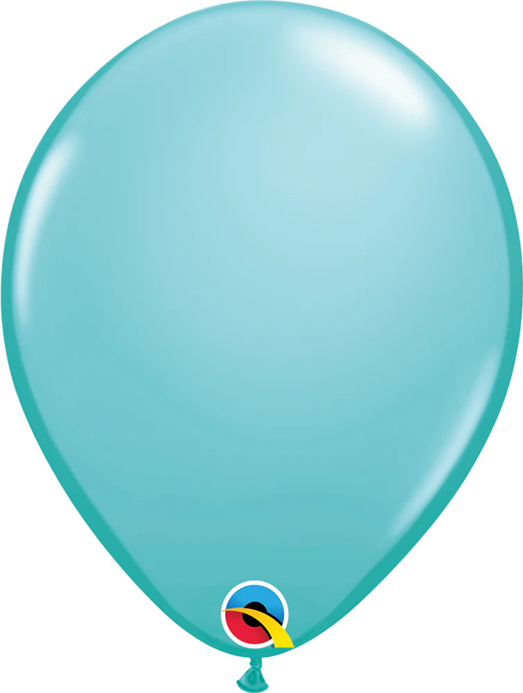 11 inch Qualatex Caribbean Blue Latex 25ct.