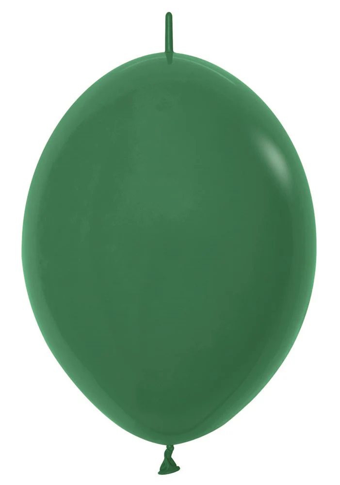 12 inch Sempertex Fashion Forest Green LINK-O-LOON 50ct
