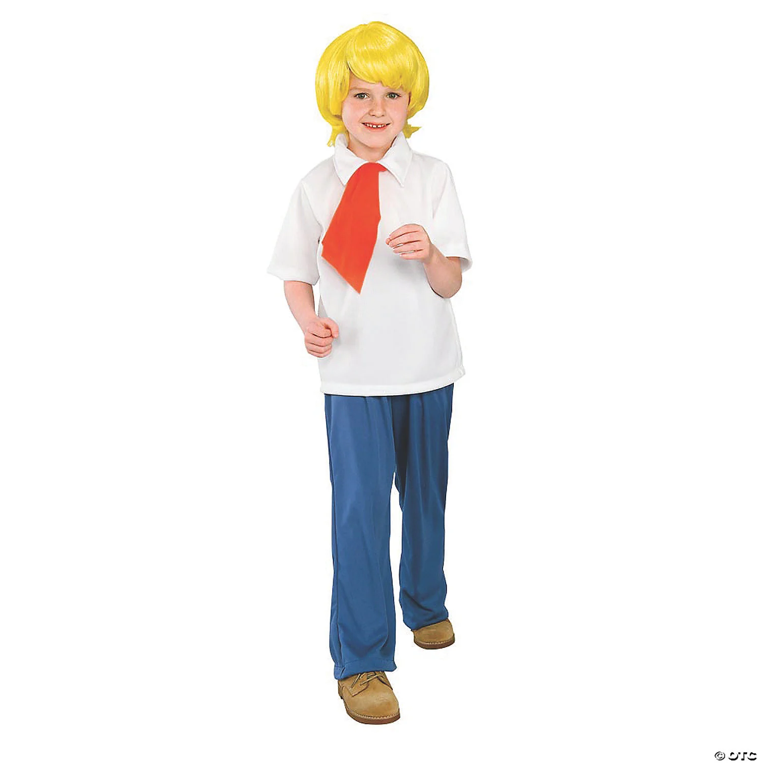Boy's Scooby Doo Fred Costume - Large