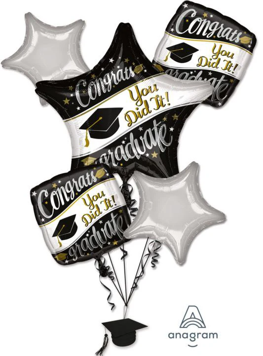 Anagram On Your Way Balloon Bouquet