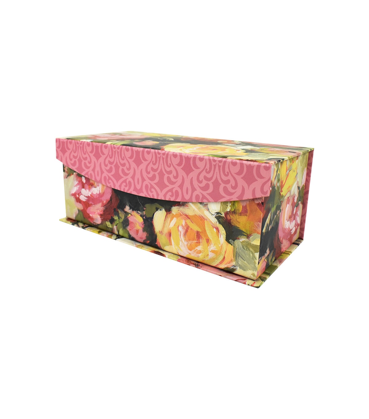 11.5 Gallery Floral Fliptop Box