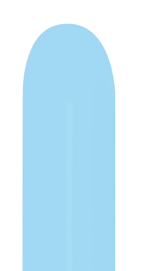 260 Sempertex Pastel Matte Blue Latex Balloon 50ct