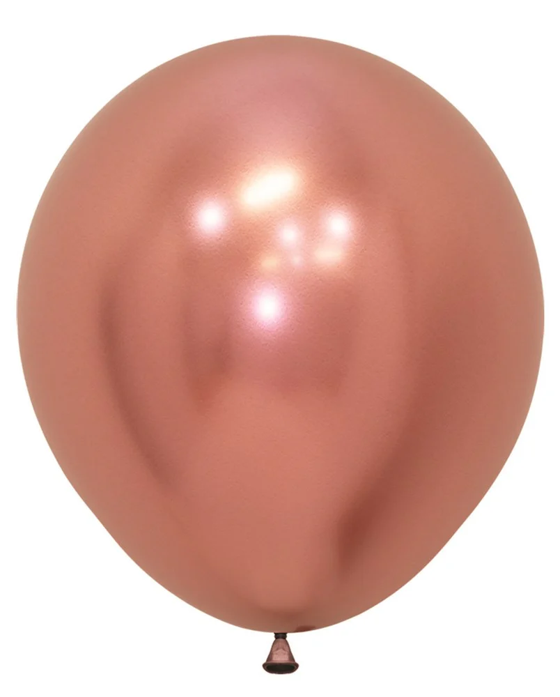 18 inch Sempertex Reflex Rose Gold Latex 15ct