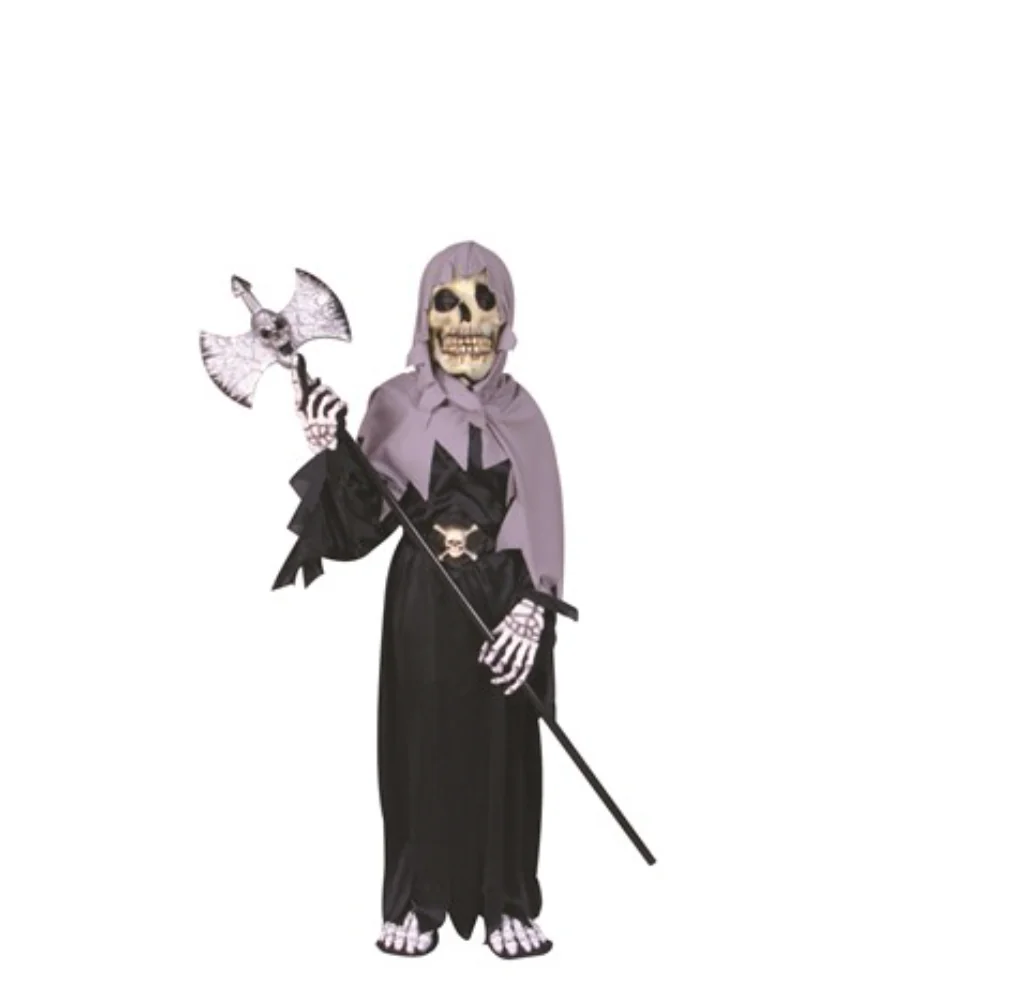 Robe With Grey Hood Costume