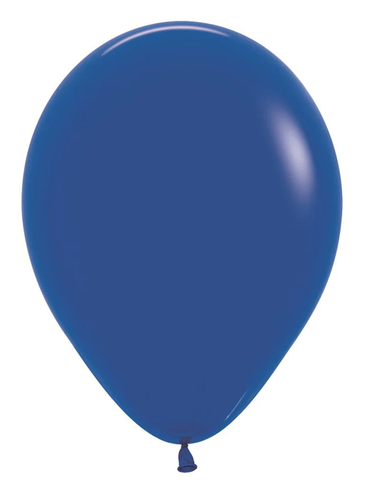 11 inch Sempertex Fashion Royal Blue Latex Balloons 100ct