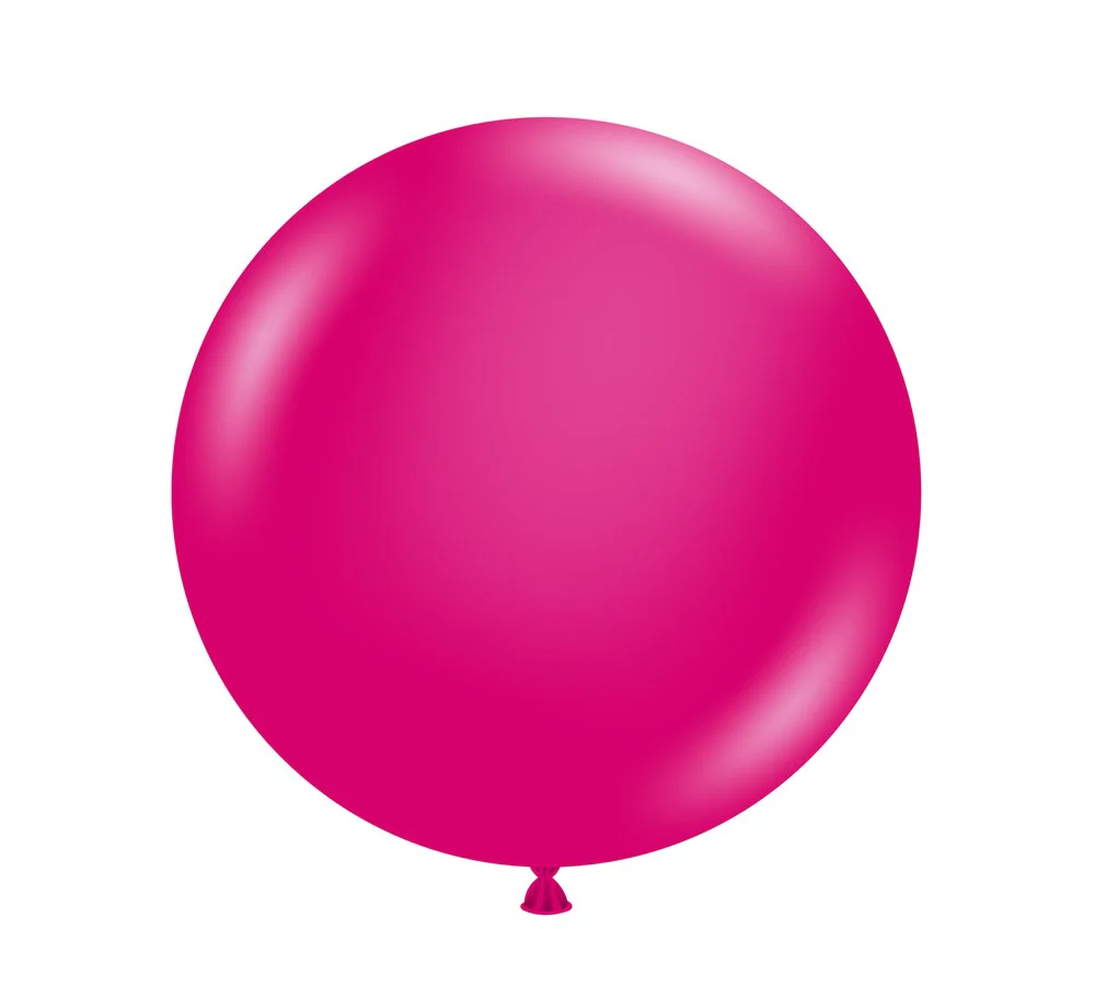 Tuftex Crystal Magenta 17 inch Latex Balloons 50ct