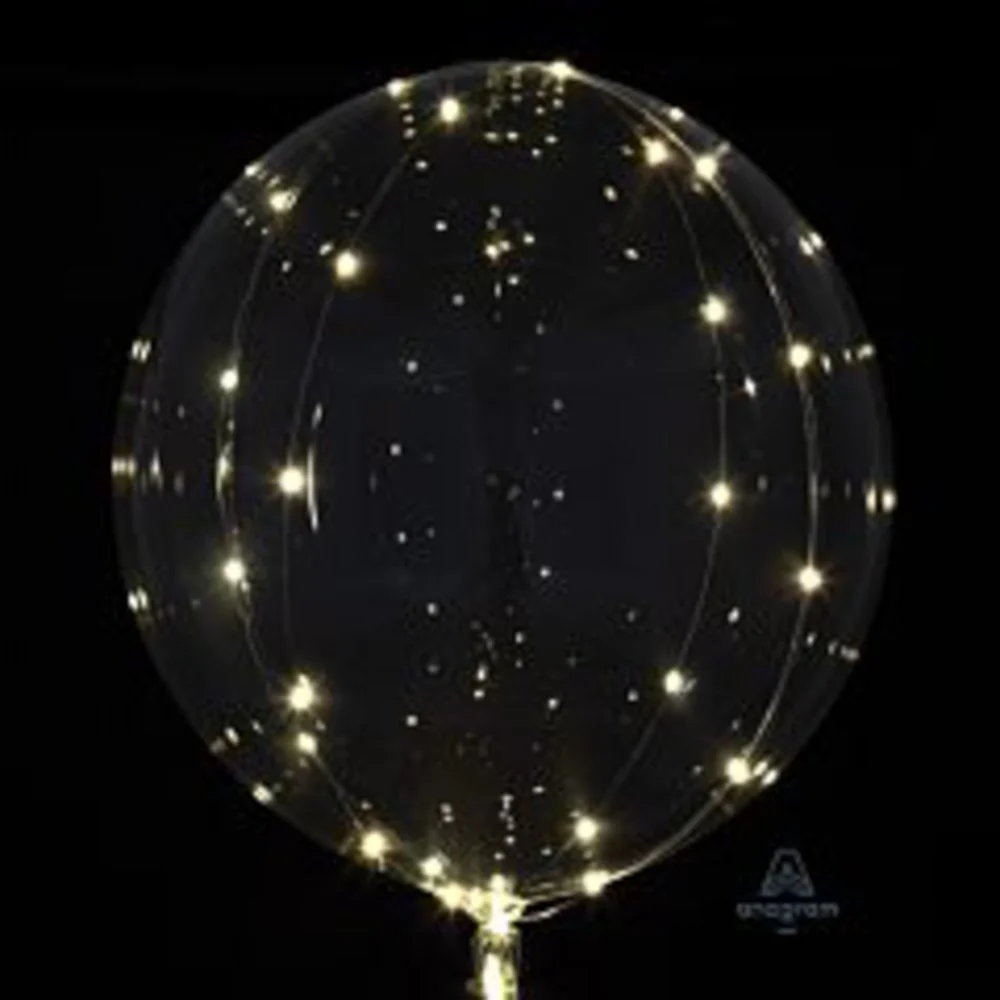 Anagram 18in Crystal Clearz Clear with White Lights