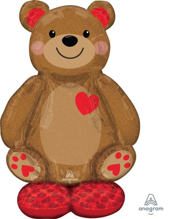 48 inch Anagram Big Cuddly Teddy Airloonz Foil Balloon