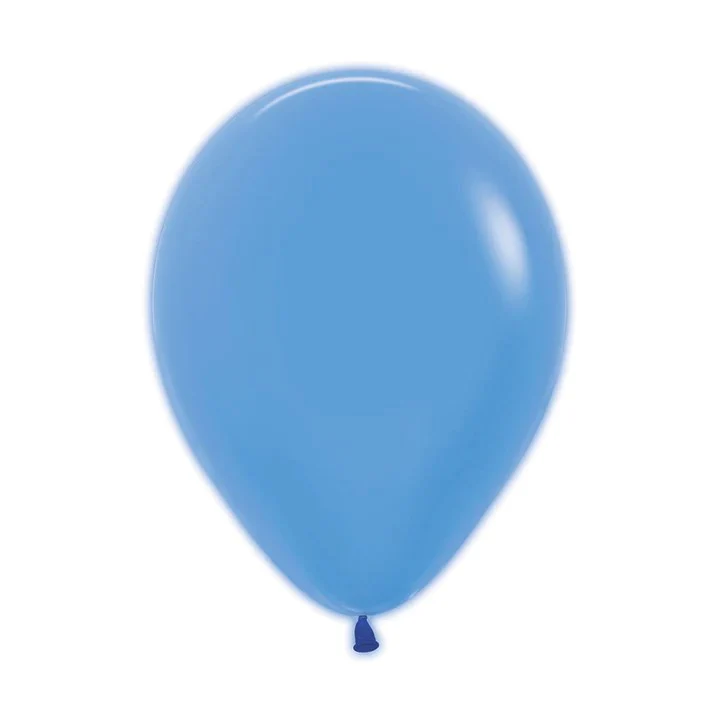 5 inch Sempertex Neon Blue Latex Balloons 50ct