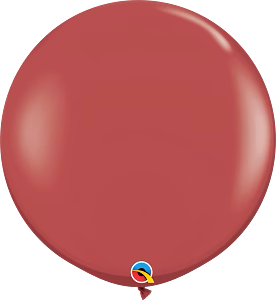 36 Inch Qualatex Cranberry Latex Balloons 2ct