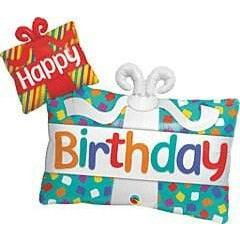 Anagram Happy Birthday Presents 39in Foil Balloon
