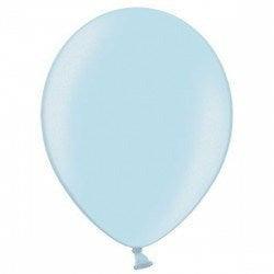 BelBal D5 5in Metallic Light Blue Latex Balloon 100ct