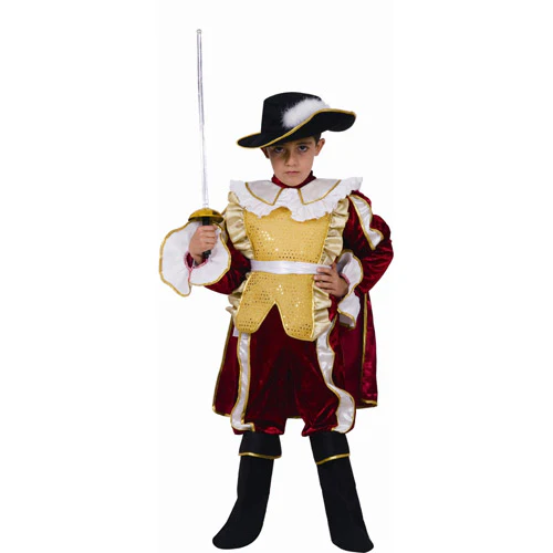 Red Noble Knight Child Dress Up