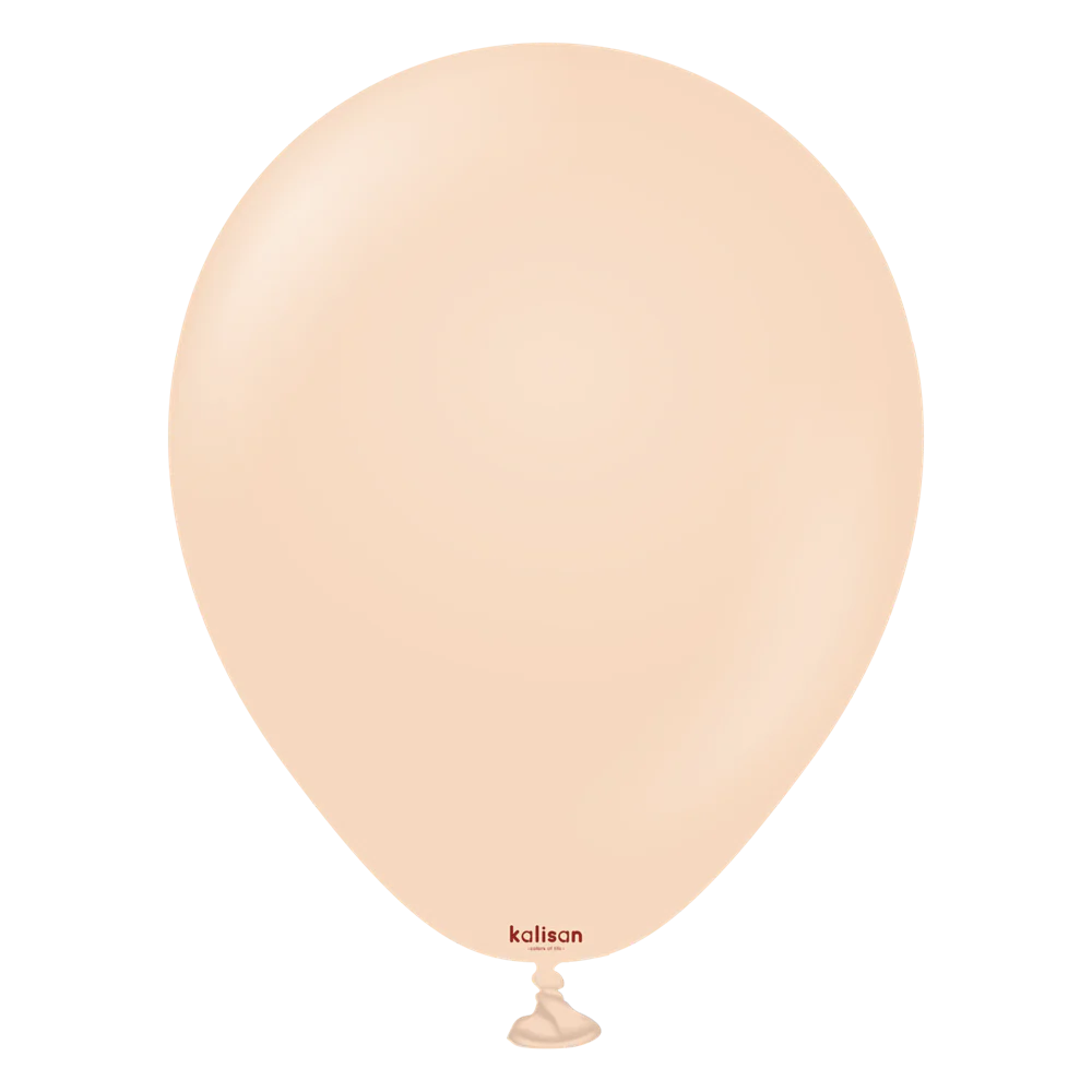 5 inch Kalisan Standard Blush Latex Balloons 100ct