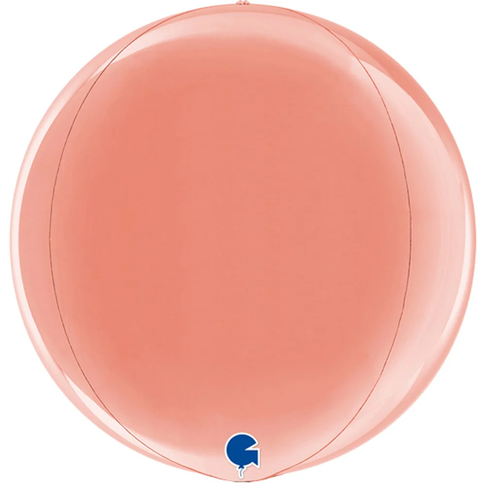 Grabo Rose Gold Orbs 11in Foil Balloon