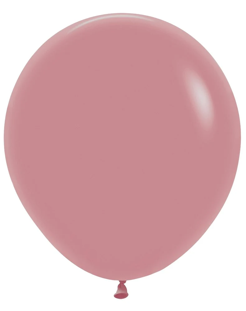 18 inch Sempertex Deluxe Rosewood Latex Balloons 25ct