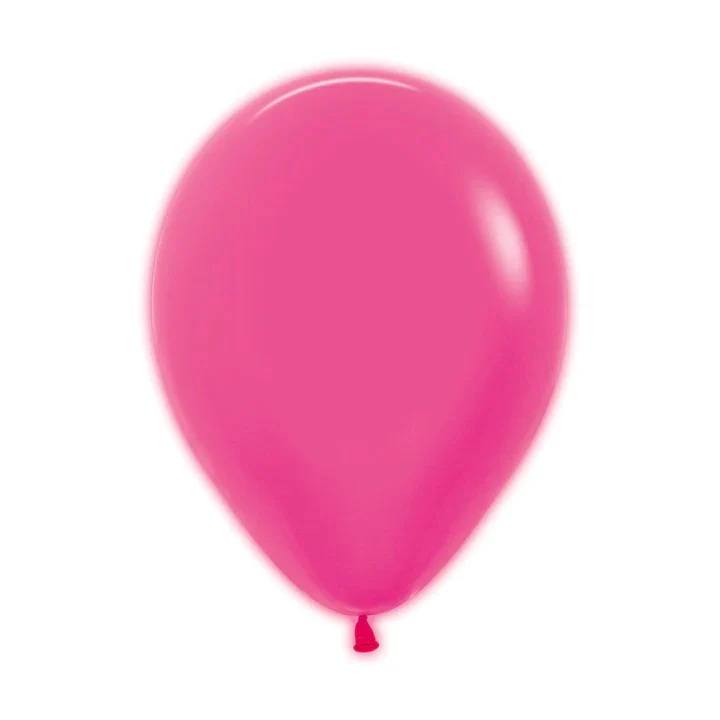5 inch Sempertex Neon Fuchsia Latex Balloons 50ct