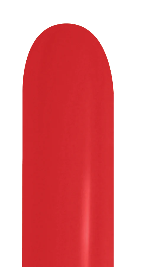 260 Sempertex Metallic Red Latex Balloon 50ct