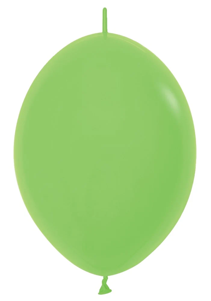 6 inch Sempertex Deluxe Key Lime Link-O-LOON 50ct