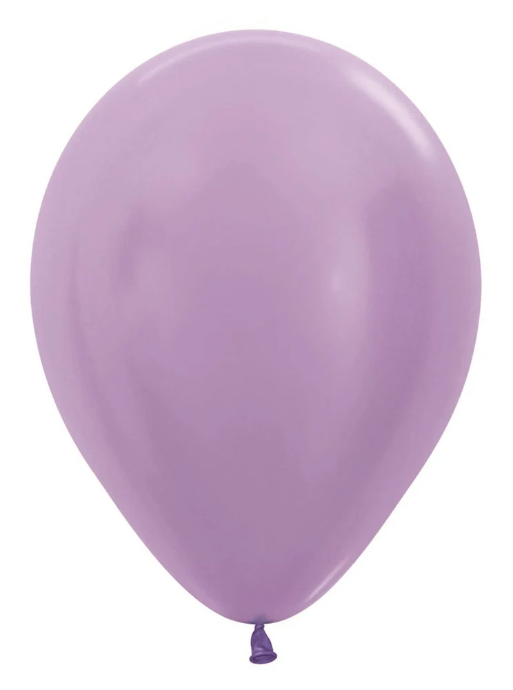 11 inch Sempertex Pearl Lilac Latex Balloons 100ct