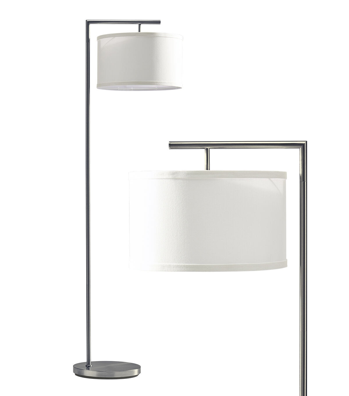 Brightech Montage Modern LED Floor Lamp - Nickel
