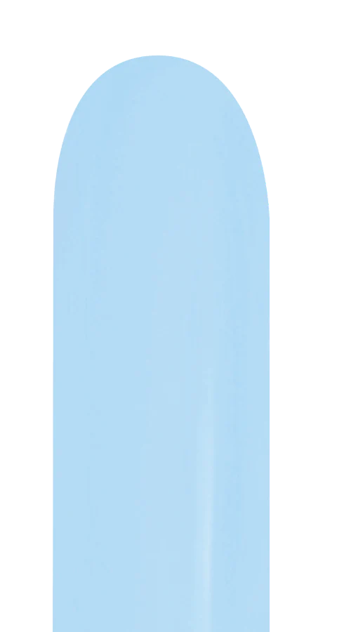 260 Sempertex Pearl Blue Latex Balloon 50ct